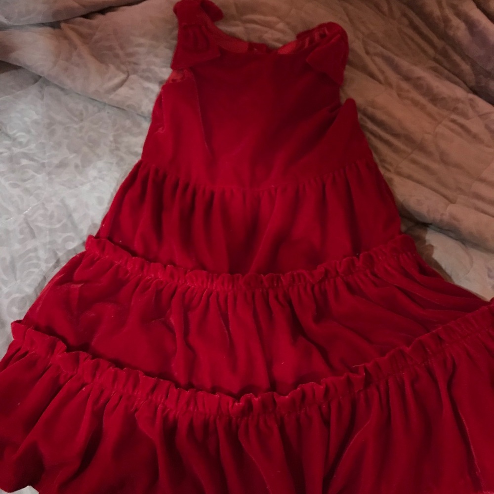 Janie and Jack velvet Dress